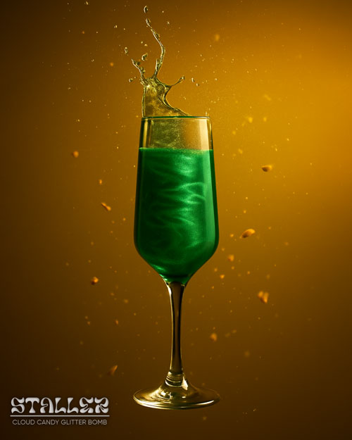 Why Cotton Candy Glitter Bomb Drinks Are More About Experience Than Taste