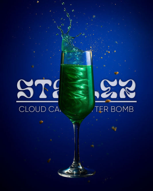 Why Cotton Candy Is the Perfect Glitter Bomb Base