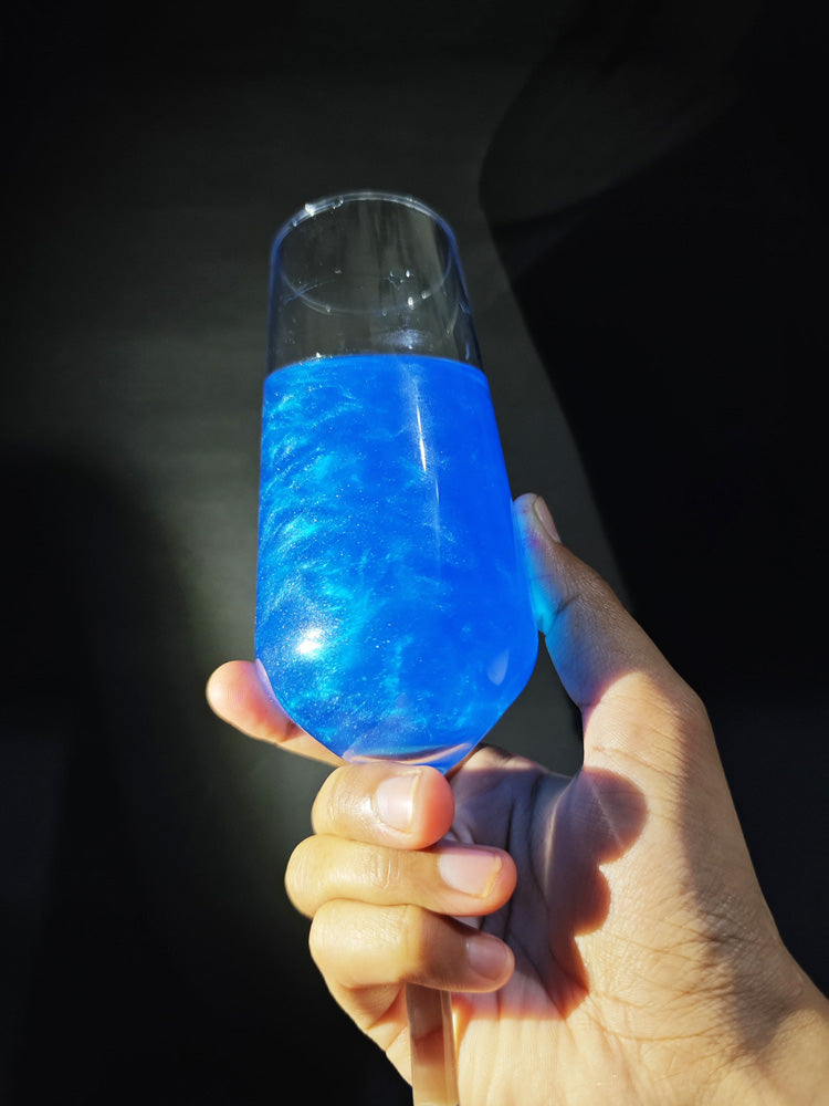 Blue (Glittery Sky) | Staller Cloud Candy Glitter Bomb (5pcs) - thestallers