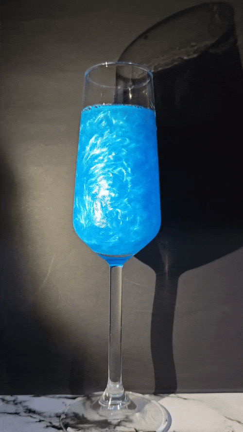 Blue (Glittery Sky) | Staller Cloud Candy Glitter Bomb (5pcs) - thestallers